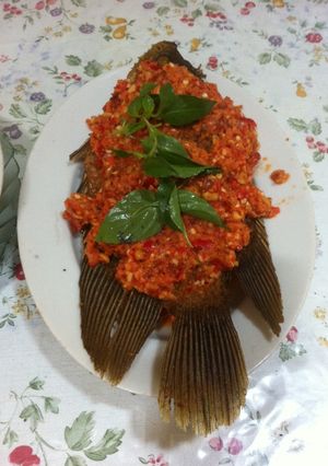 Foto resep Pecak Ikan Gurame