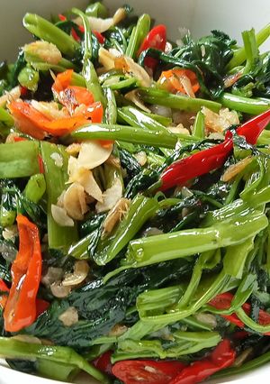 Foto resep Tumis kangkung rebon