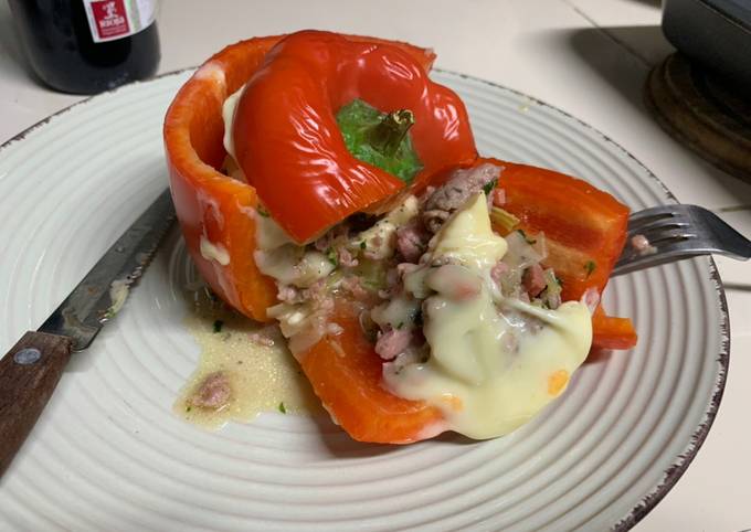 Easiest Way to Prepare Super Quick Homemade Stuffed Bell Peppers