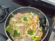 A picture of stirfry sauce