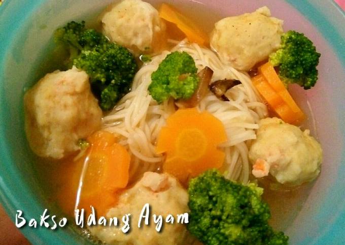 Resep Bakso Ayam Udang Mpasi 1 Tahun Oleh Siska Komala Cookpad