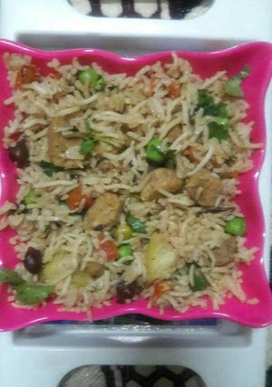 सोयाबीन राइस (Soyabean Rice recipe in hindi) रेसिपी मुख्य फोटो