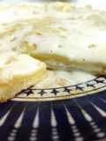 Crepioca recheada com queijo prato