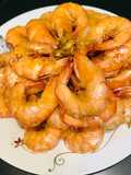 Tôm rim tỏi mặn ngọt