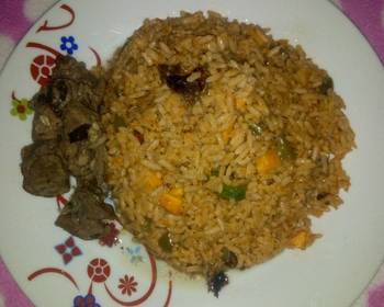 Easy Fast Cooking Jollof rice  Pepper Soup Most Delicious