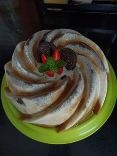 Foto resep Puding Oreo mocca anti gagal