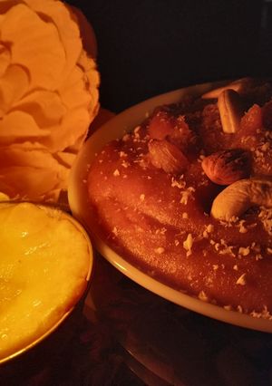 A picture of Mix halwa.