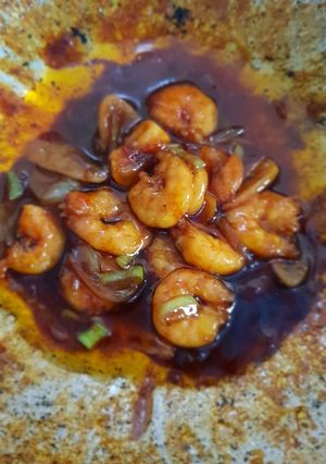 Foto resep Udang goreng mentega (Mpasi 11M)