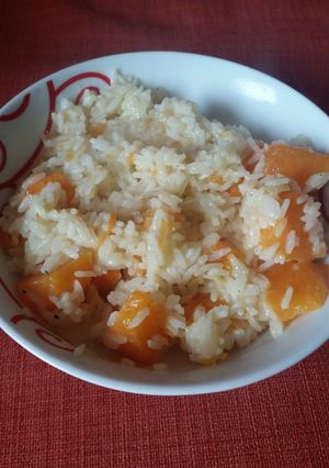 Une photo de Risotto au butternut