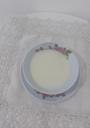صورة لوصفة مهلبيه بالحليب و الزعفران
