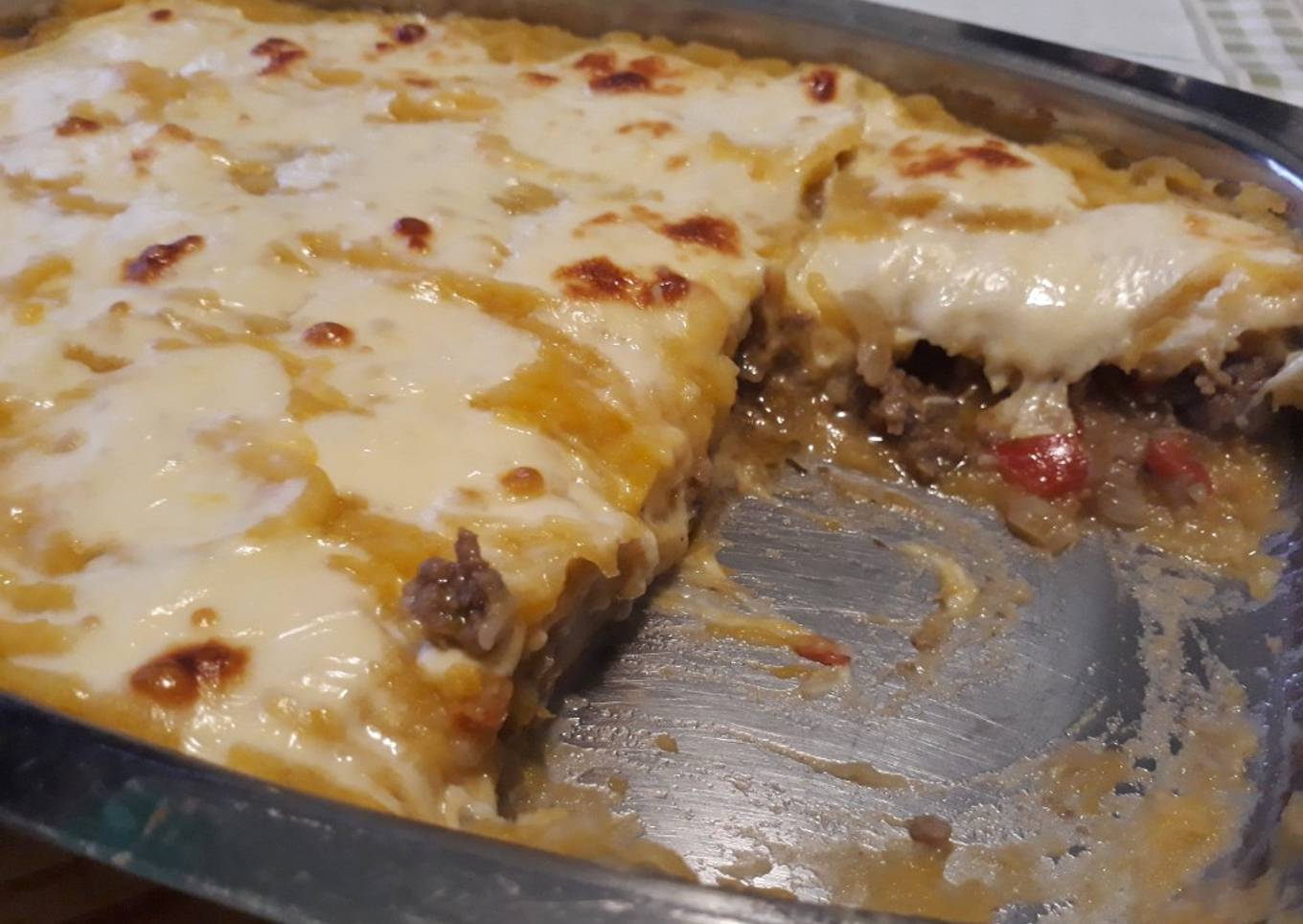 Pastel mixto de carne