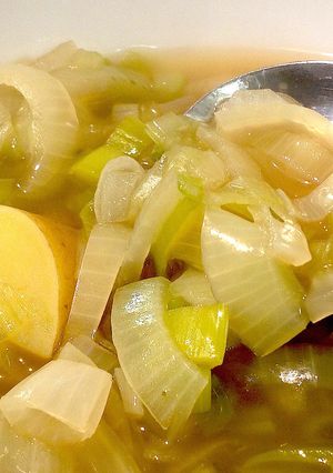 A picture of Potage Parisien.