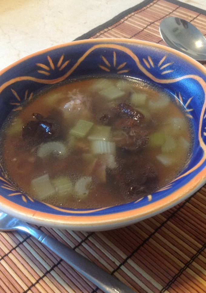 Una foto de Sopa de Navidad