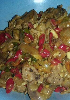Foto resep Oseng Mercon Ati Ampela #PekanInspirasi