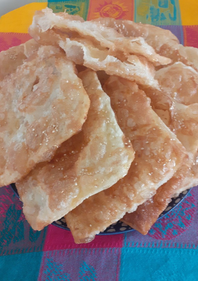 Una foto de Rghayf fritos en aceite 😊