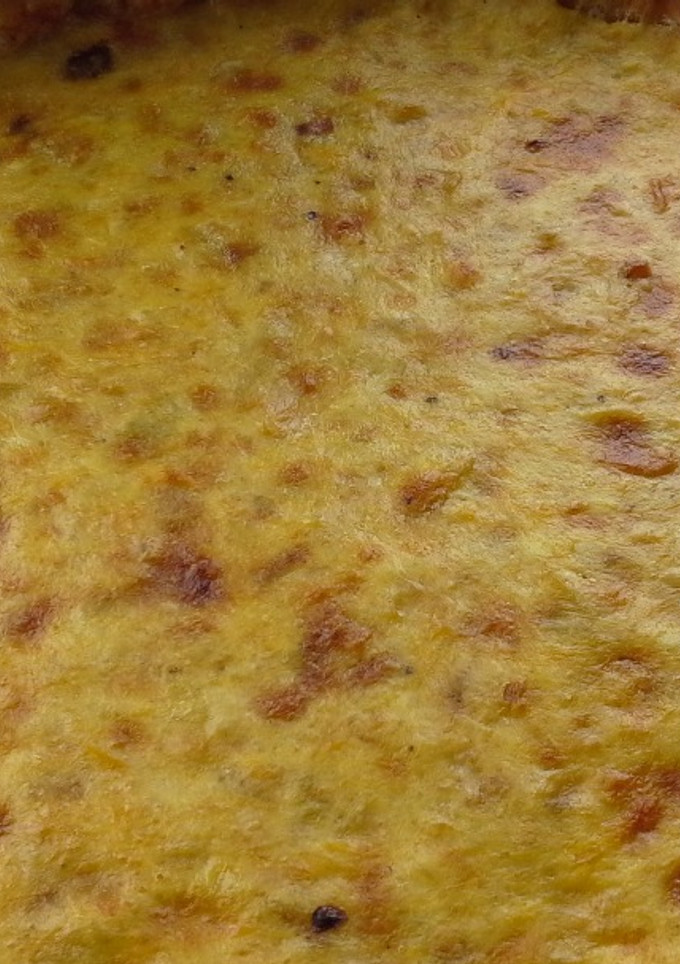 Una foto de Pastel de puerros