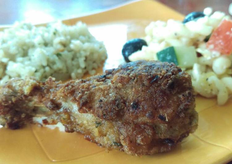 Step-by-Step Guide to Make Quick Savory Herb Fried Chicken