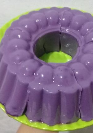 Foto resep 16. puding ubi ungu