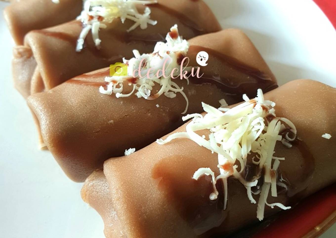 Dadar Gulung Piscok Keju (dessert enak)