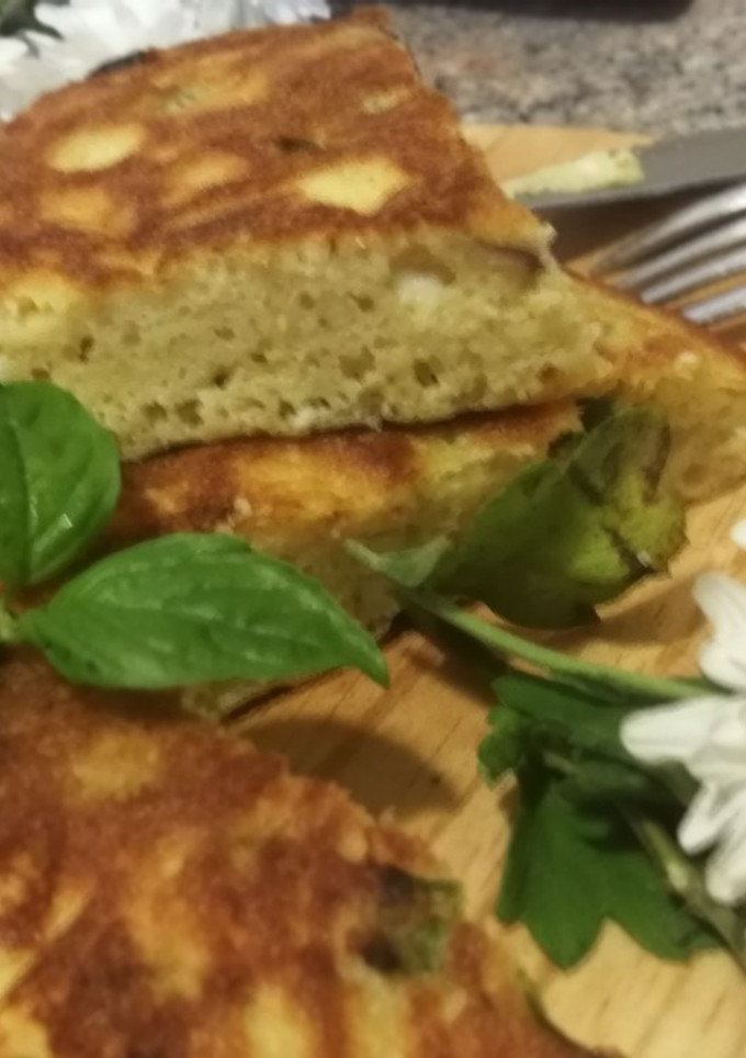Una foto de Tortilla diferente con queso Griego