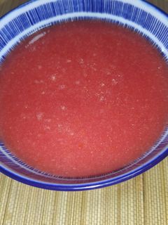 Una foto de Gazpacho con sandía en Mambo
