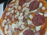 Pizza masa gruesa crocante