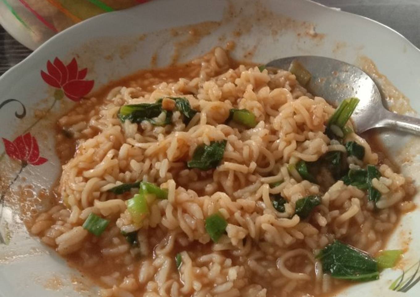 Nasi godog ala kadarnya