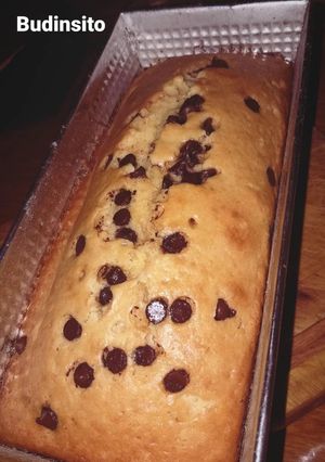 Una foto de Budín con chips