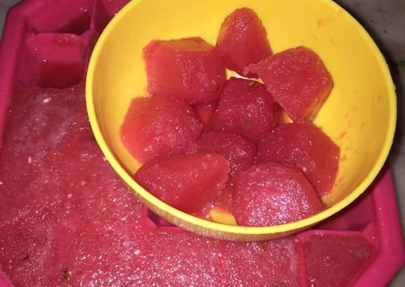 Watermelon candy