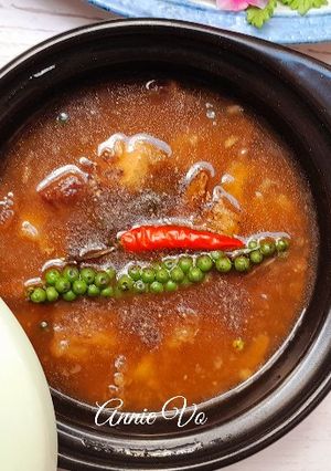 Hình của món Kho quẹt.