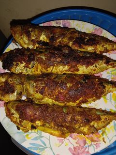 Foto resep Ikan Kembung banjar bakar bumbu rendang