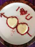 Heart Shape Phirni