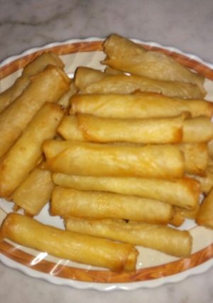 صورة لوصفة عمل رقائق بالجبنه في المنزل