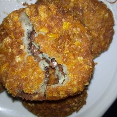 A picture of Chocolate filled french toast.