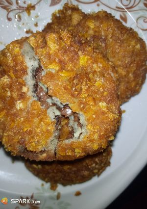 A picture of Chocolate filled french toast.