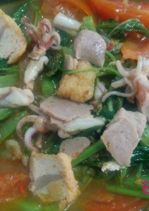 Foto resep Tumis bayam Spesial