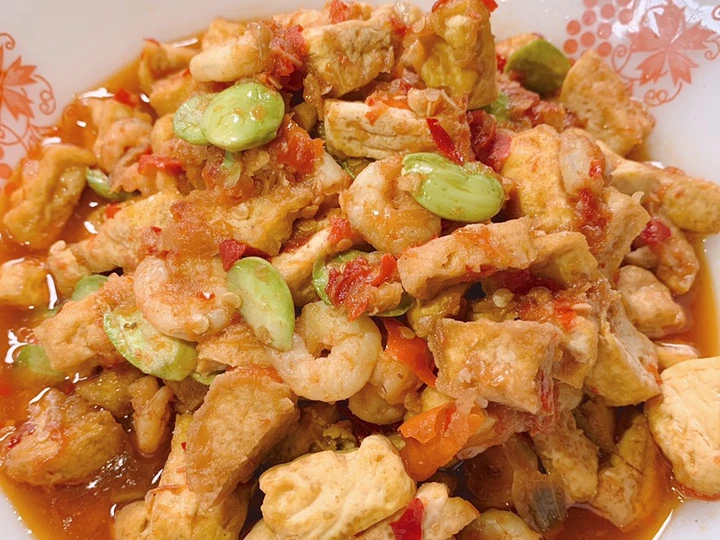 Easy Steps to Make Recipes “Sambel Tahu, Udang &amp;amp; Pete” the Perfect Delicious.