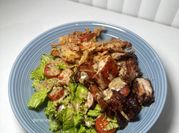 Gambar ayam slice teriyaki
