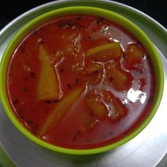 A picture of Raw Mango Sabji.