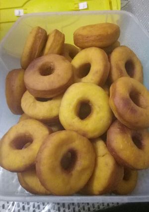 Foto resep Donat labu kuning sederhana