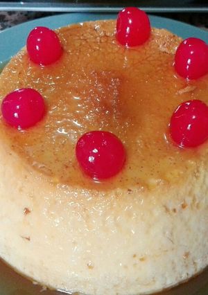 Una foto de Flan 🍮 de huevo