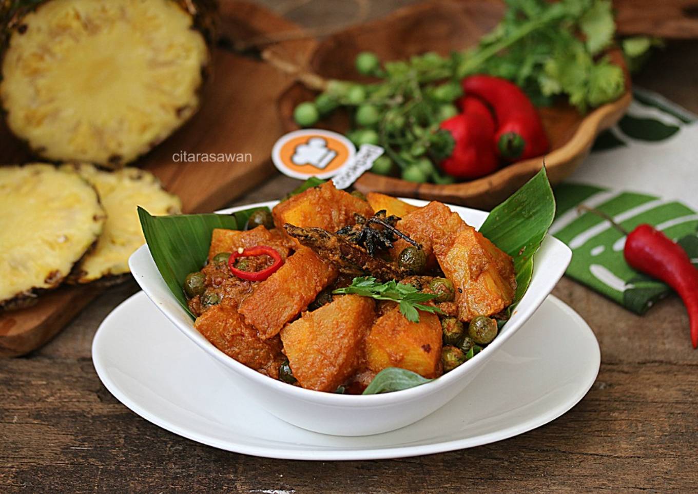 Uisupajeri nanas terung 6: