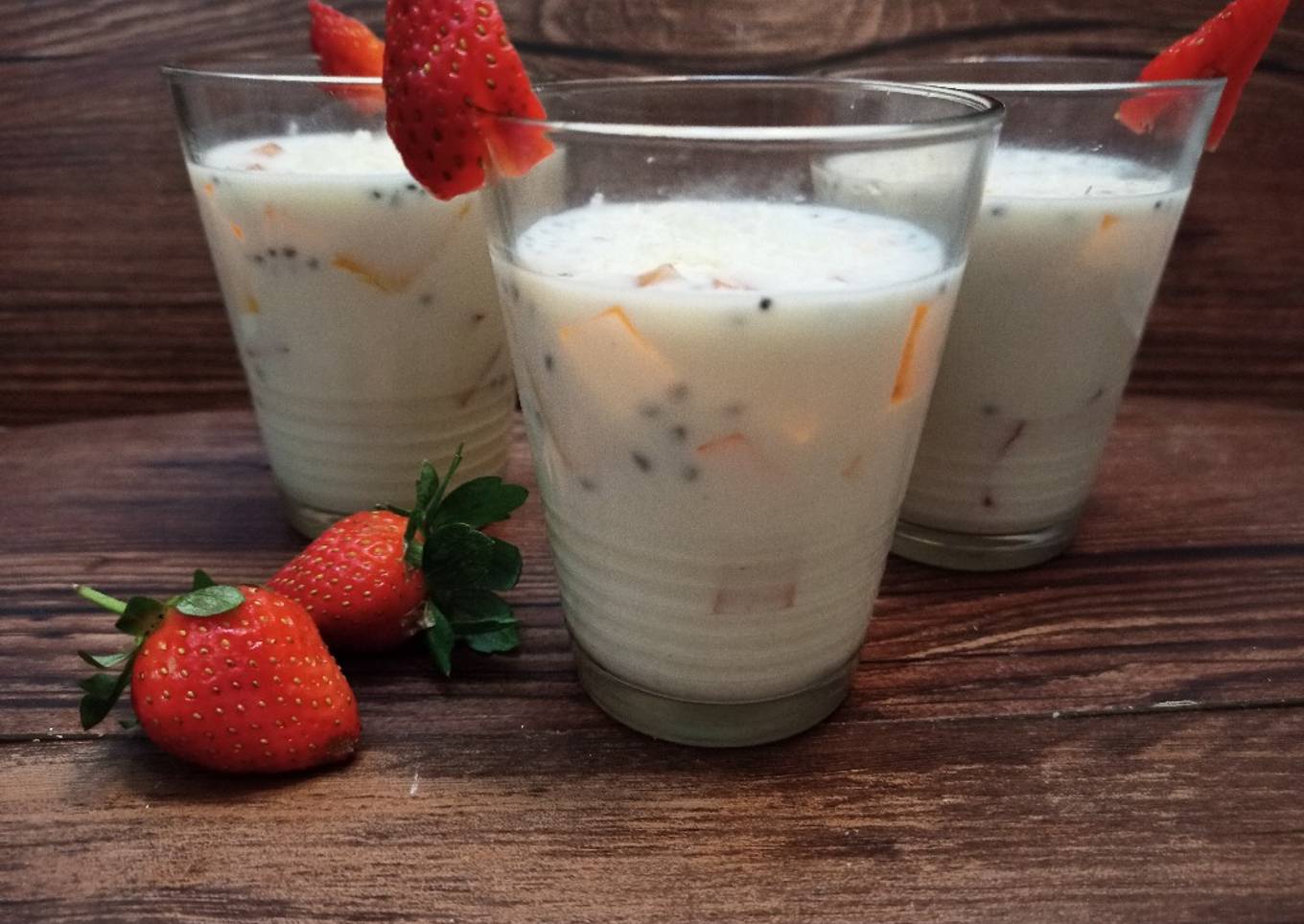 Mango Jelly Milk Cheese