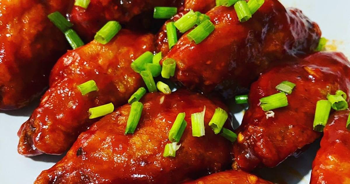 sweet-crispy-korean-fried-chicken-air-fryer-recipe-by-jeerapa-k