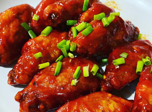 A picture of Sweet Crispy Korean Fried Chicken | air-fryer.