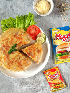 Foto resep Martabak Mie Lapis Mayo