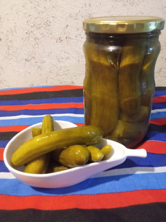 عکسی از دستور خیارشور ترد و خوشمزه🥒