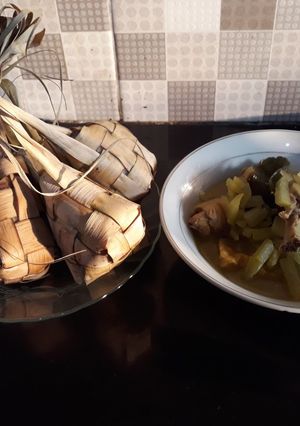 Foto resep Ketupat sayur#siap ramadhan