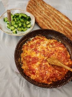 عکسی از دستور املت صبحانه