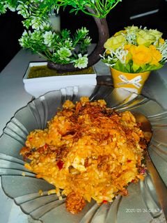 Foto resep Nasgor teri umpet